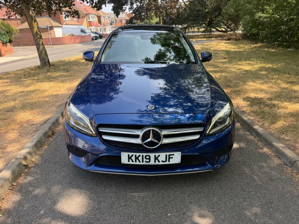 Mercedes-Benz C Class 1.5 C200 Mhev Eq Boost Sport Premium Plus G-tron KK19KJF Blue #2