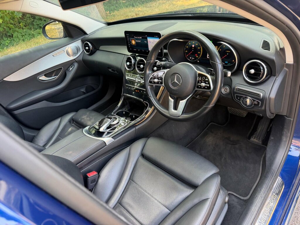 Mercedes-Benz C Class 1.5 C200 Mhev Eq Boost Sport Premium Plus G-tron KK19KJF Blue #5