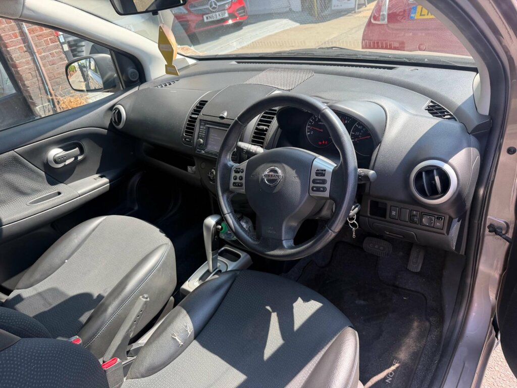 Nissan Note 1.6 16V N-tec Euro 5 Beige #6