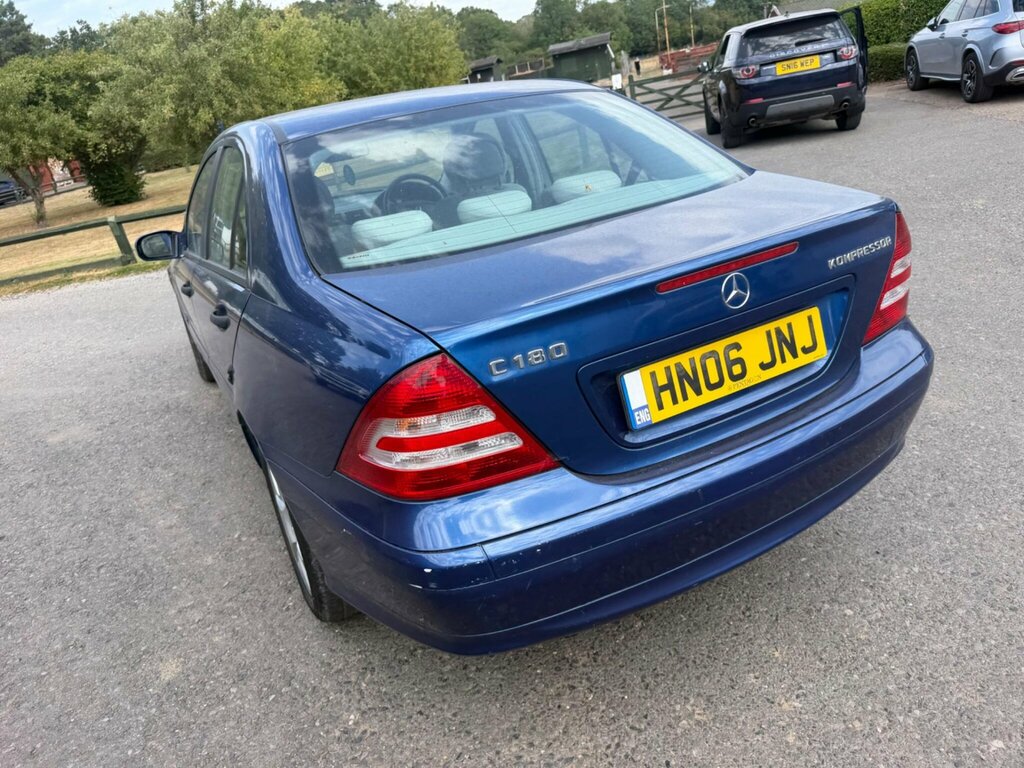 Mercedes-Benz C Class C180k Classic Se Blue #9