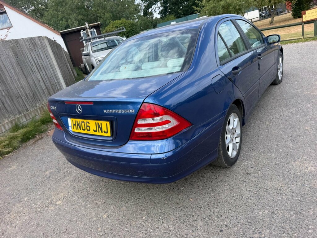 Mercedes-Benz C Class C180k Classic Se Blue #8