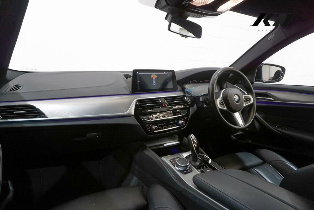 BMW 5 Series 2.0 520D Mht M Sport Euro 6 Ss Black #3
