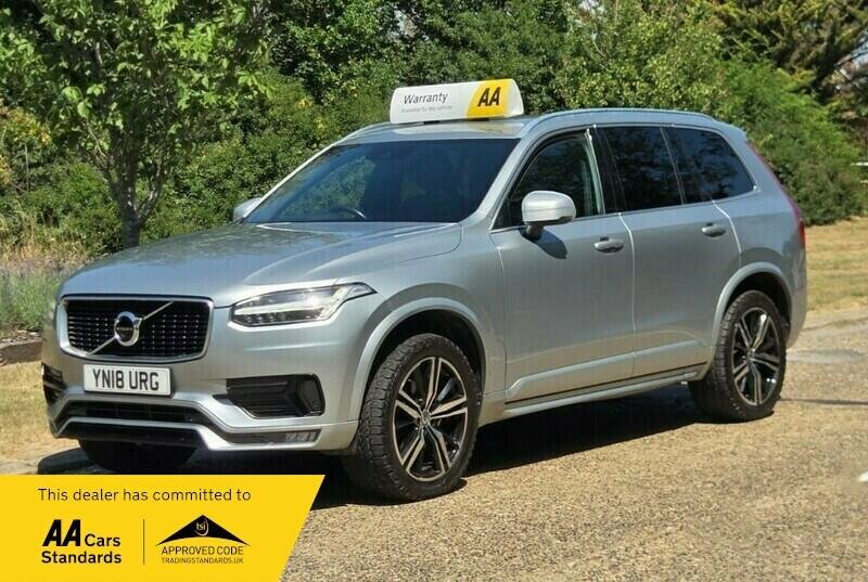 Volvo XC90 2.0 D5 Powerpulse R-design 4Wd Euro 6 Ss 5 YN18URG Silver #3