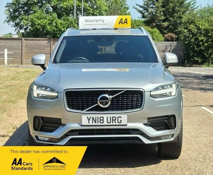 Volvo XC90 2.0 D5 Powerpulse R-design 4Wd Euro 6 Ss 5 YN18URG Silver #2
