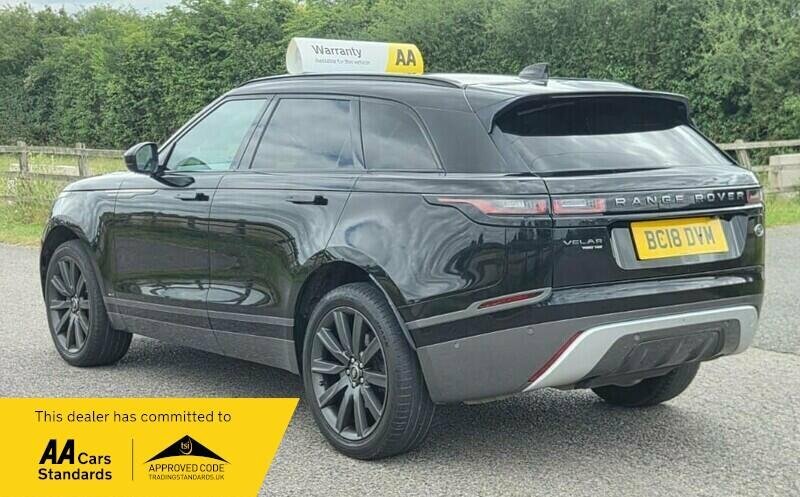 Land Rover Range Rover Velar 2.0 P250 R-dynamic Hse 4Wd Euro 6 Ss BC18DVM Black #5