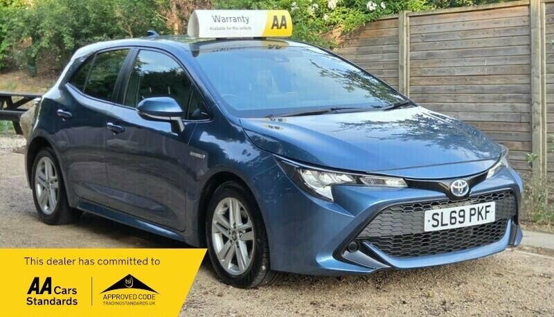 Toyota Corolla 1.8 Vvt-h Icon Cvt Euro 6 Ss Blue