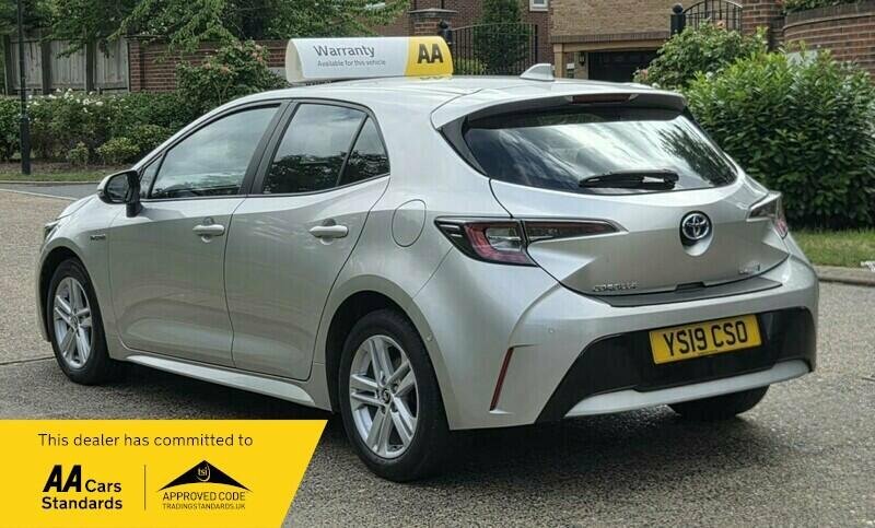 Toyota Corolla 1.8 Vvt-h Icon Tech Hatchback Hybrid Cv YS19CSO Silver #6