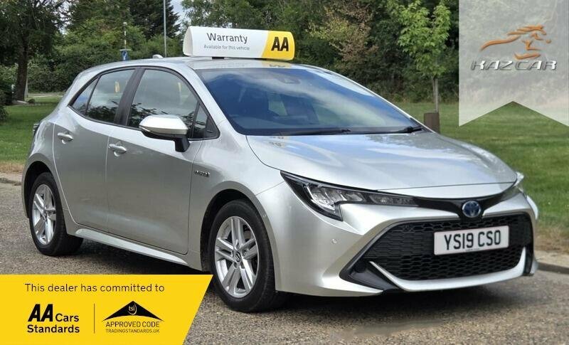 Toyota Corolla 1.8 Vvt-h Icon Tech Hatchback Hybrid Cv Silver