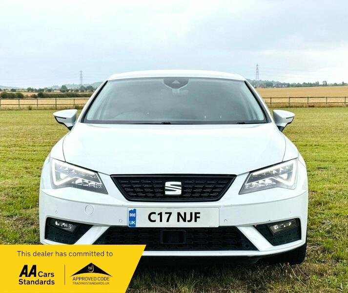 Seat Leon 2.0 Tsi Xcellence Lux Hatchback Dsg Eur C17NJF White #2