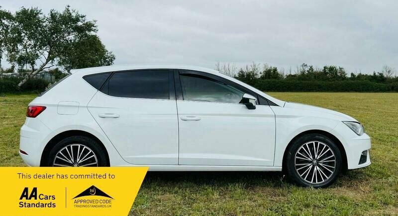 Seat Leon 2.0 Tsi Xcellence Lux Hatchback Dsg Eur C17NJF White #6