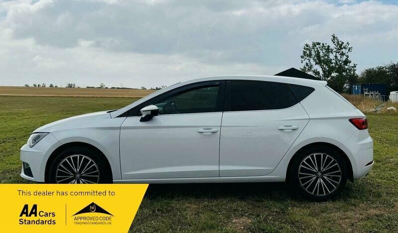 Seat Leon 2.0 Tsi Xcellence Lux Hatchback Dsg Eur C17NJF White #5