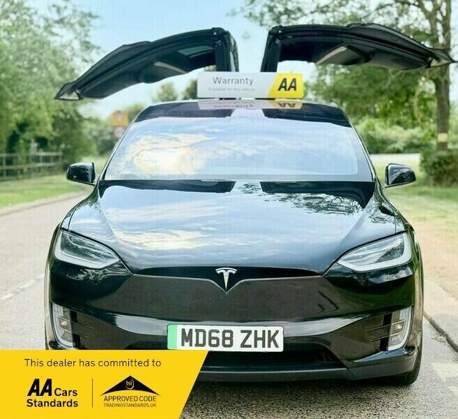 Tesla Model X 100D Dual Motor 4Wde Black #4
