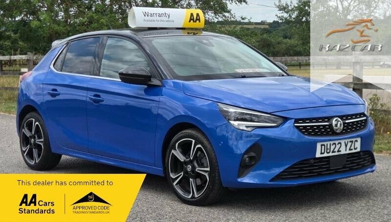 Vauxhall Corsa 1.2 Turbo Elite Edition Euro 6 Ss Blue