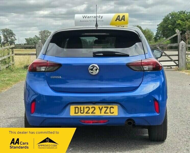 Vauxhall Corsa 1.2 Turbo Elite Edition Euro 6 Ss DU22YZC Blue #5