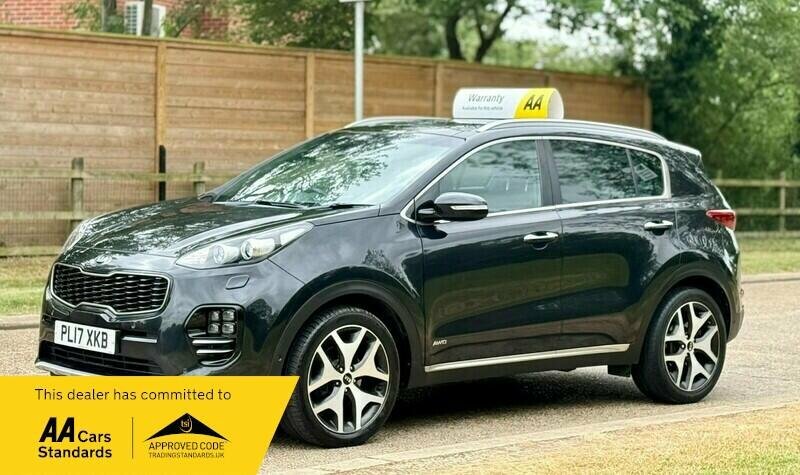 Kia Sportage 1.6 T-gdi Gt-line S Dct Awd Euro 6 Black #4