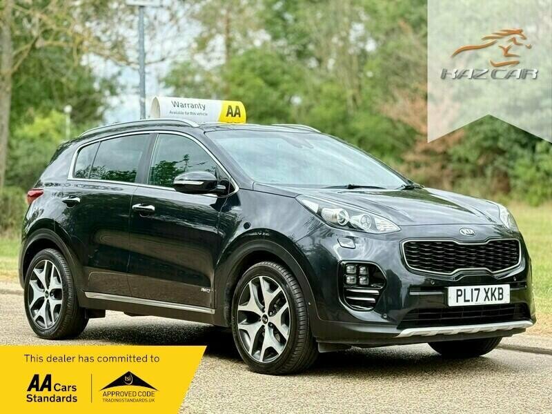Kia Sportage 1.6 T-gdi Gt-line S Dct Awd Euro 6 Black
