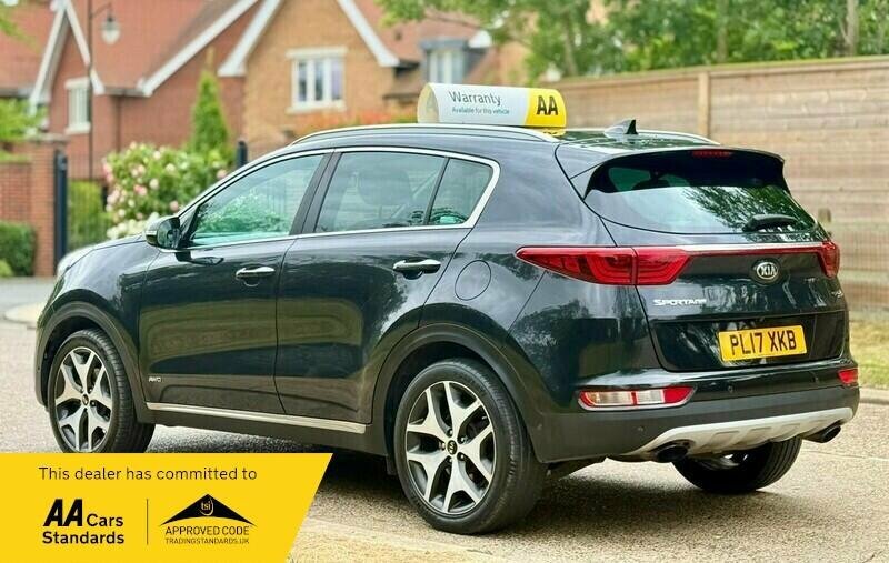 Kia Sportage 1.6 T-gdi Gt-line S Dct Awd Euro 6 Black #6