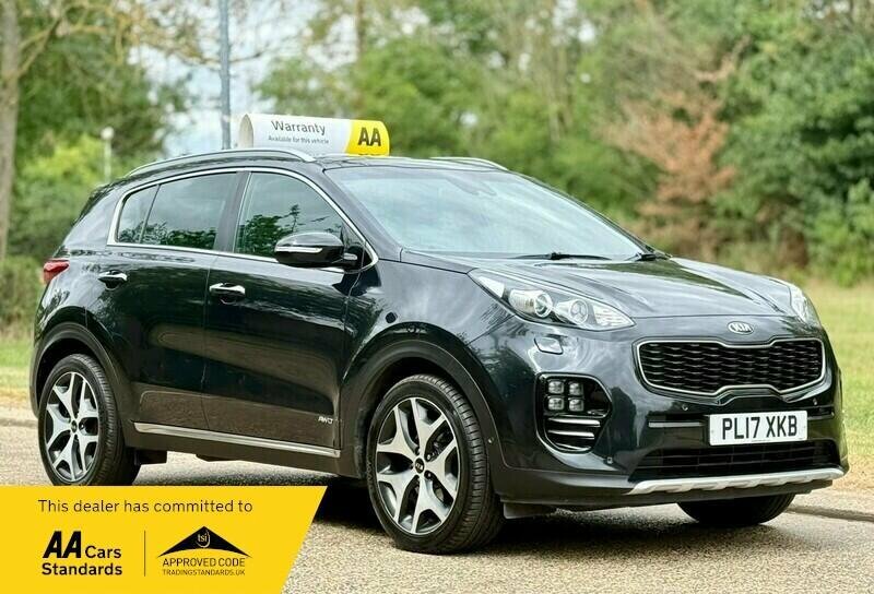 Kia Sportage 1.6 T-gdi Gt-line S Dct Awd Euro 6 Black #2
