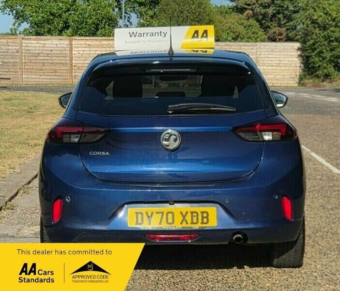 Vauxhall Corsa 1.2 Turbo Elite Nav Euro 6 Ss DY70XDB Blue #5