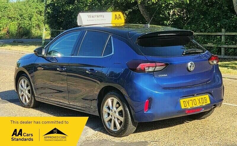 Vauxhall Corsa 1.2 Turbo Elite Nav Euro 6 Ss DY70XDB Blue #4