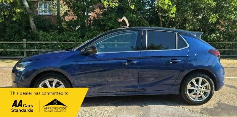 Vauxhall Corsa 1.2 Turbo Elite Nav Euro 6 Ss DY70XDB Blue #6