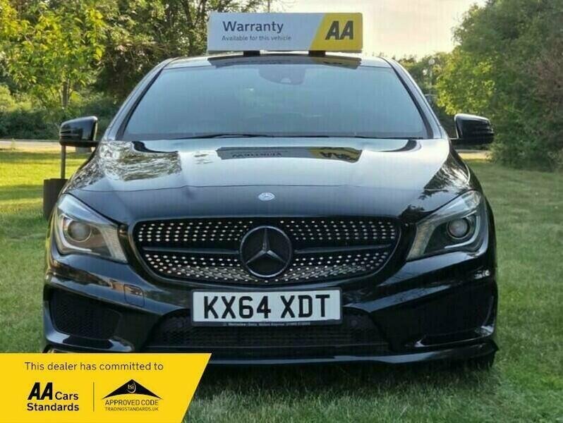 Mercedes-Benz CLA Class 1.8 Cla200 Cdi Amg Sport Coupe 7G-dct Euro 5 Ss Black #3