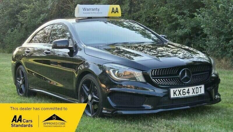 Mercedes-Benz CLA Class 1.8 Cla200 Cdi Amg Sport Coupe 7G-dct Euro 5 Ss Black #2