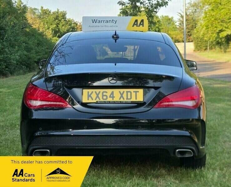 Mercedes-Benz CLA Class 1.8 Cla200 Cdi Amg Sport Coupe 7G-dct Euro 5 Ss Black #6