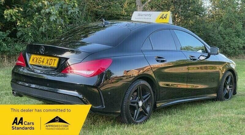 Mercedes-Benz CLA Class 1.8 Cla200 Cdi Amg Sport Coupe 7G-dct Euro 5 Ss Black #5