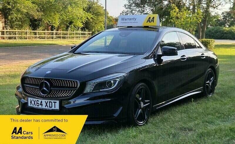 Mercedes-Benz CLA Class 1.8 Cla200 Cdi Amg Sport Coupe 7G-dct Euro 5 Ss Black #4