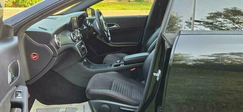 Mercedes-Benz CLA Class Cla250 Amg Sport 4Matic 4-Door Red #11