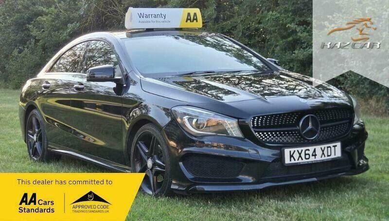 Mercedes-Benz CLA Class 1.8 Cla200 Cdi Amg Sport Coupe 7G-dct Euro 5 Ss Black