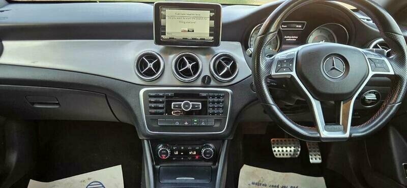 Mercedes-Benz CLA Class Cla250 Amg Sport 4Matic 4-Door Red #12