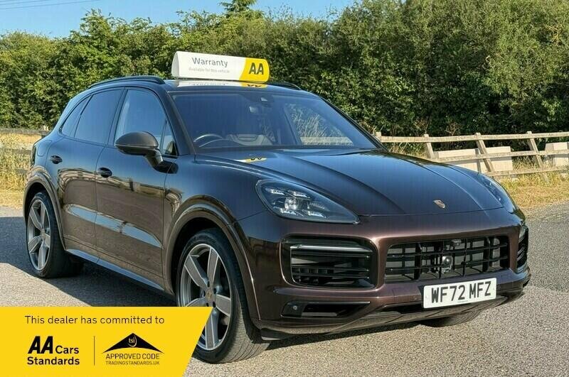 Porsche Cayenne 3.0T V6 Platinum Edition Tiptronics 4Wd Euro 6 S WF72MFZ Brown #2