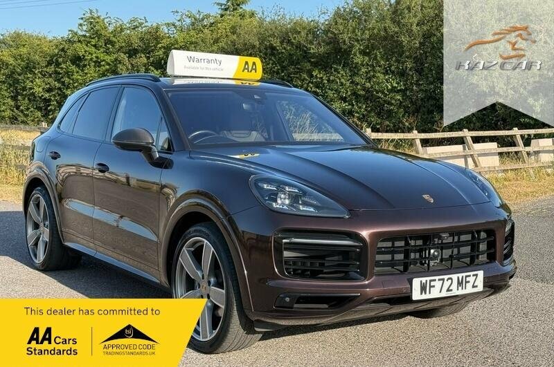 Porsche Cayenne 3.0T V6 Platinum Edition Tiptronics 4Wd Euro 6 S WF72MFZ Brown