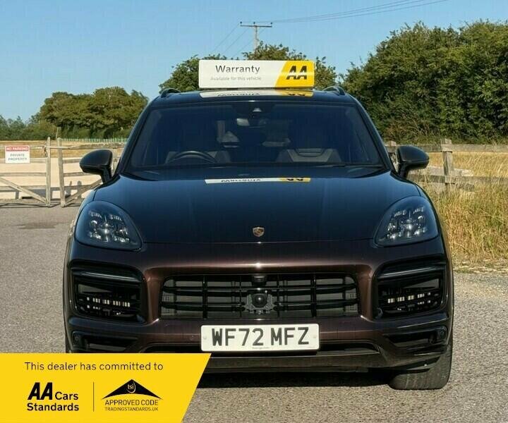 Porsche Cayenne 3.0T V6 Platinum Edition Tiptronics 4Wd Euro 6 S WF72MFZ Brown #3