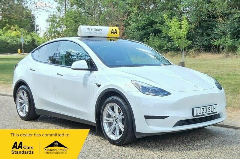 Tesla Model Y Auto Rwd 5dr LJ23SLH White #2