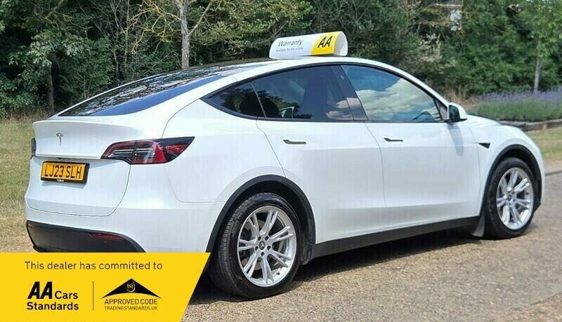 Tesla Model Y Auto Rwd 5dr LJ23SLH White #5