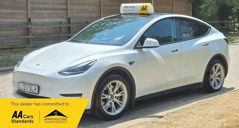 Tesla Model Y Auto Rwd 5dr LJ23SLH White #4