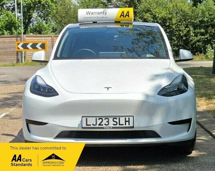 Tesla Model Y Auto Rwd 5dr LJ23SLH White #3