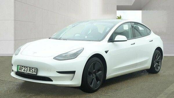 Tesla Model 3 Auto Rwd 4dr AF23RSX White