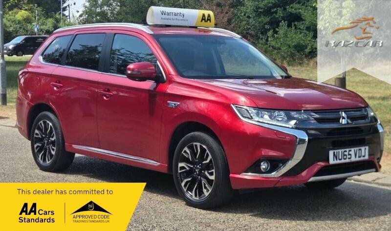 Mitsubishi Outlander 2.0H 12Kwh Gx4h Cvt 4Wd Euro 6 Ss Red