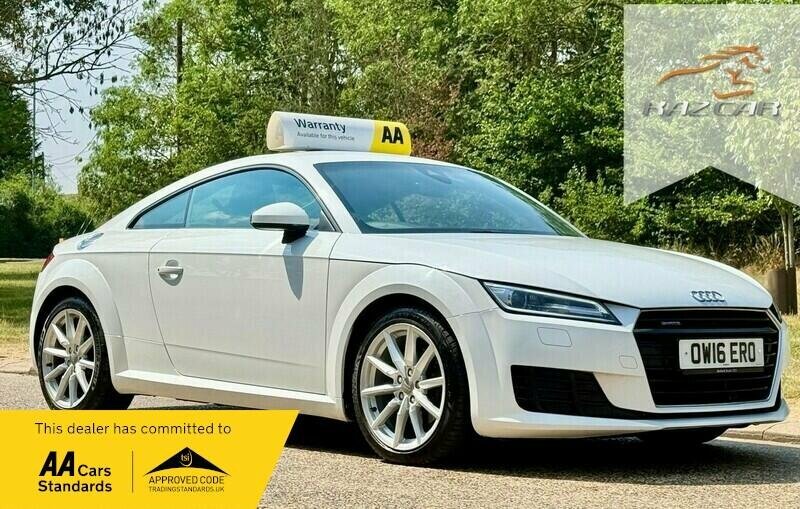 Audi TT 2.0 Tfsi Sport S Tronic Quattro Euro 6 Ss White