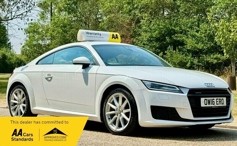 Audi TT 2.0 Tfsi Sport S Tronic Quattro Euro 6 Ss OW16ERO White #2