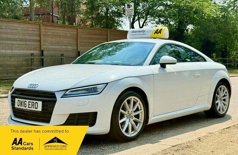 Audi TT 2.0 Tfsi Sport S Tronic Quattro Euro 6 Ss OW16ERO White #4