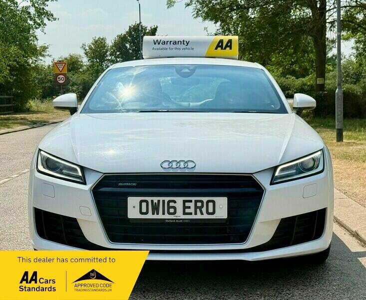 Audi TT 2.0 Tfsi Sport S Tronic Quattro Euro 6 Ss OW16ERO White #3