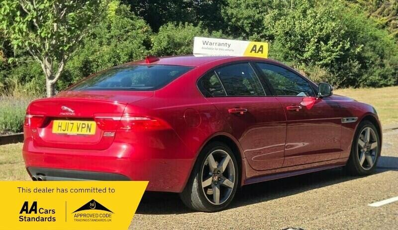 Jaguar XE 2.0D R-sport Awd Euro 6 Ss Red #5