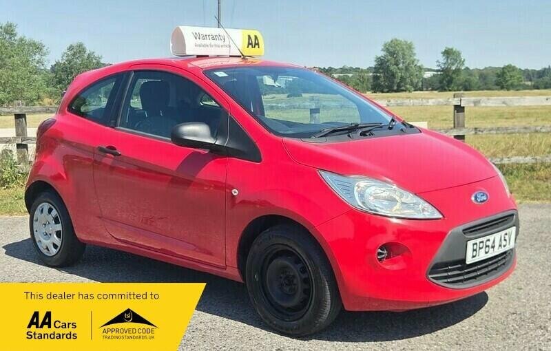 Ford KA 1.2 Studio Hatchback Euro 5 69 Red