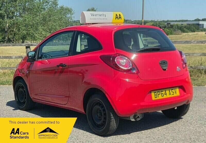 Ford KA 1.2 Studio Hatchback Euro 5 69 Red #4