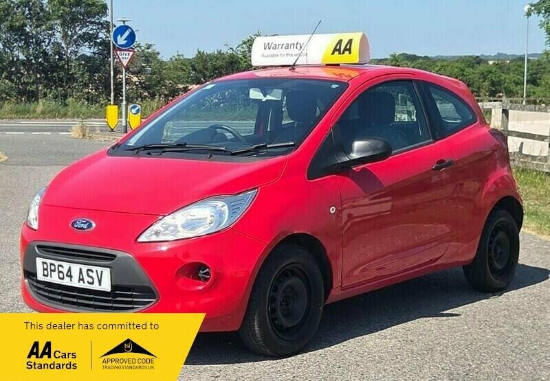 Ford KA 1.2 Studio Hatchback Euro 5 69 Red #3